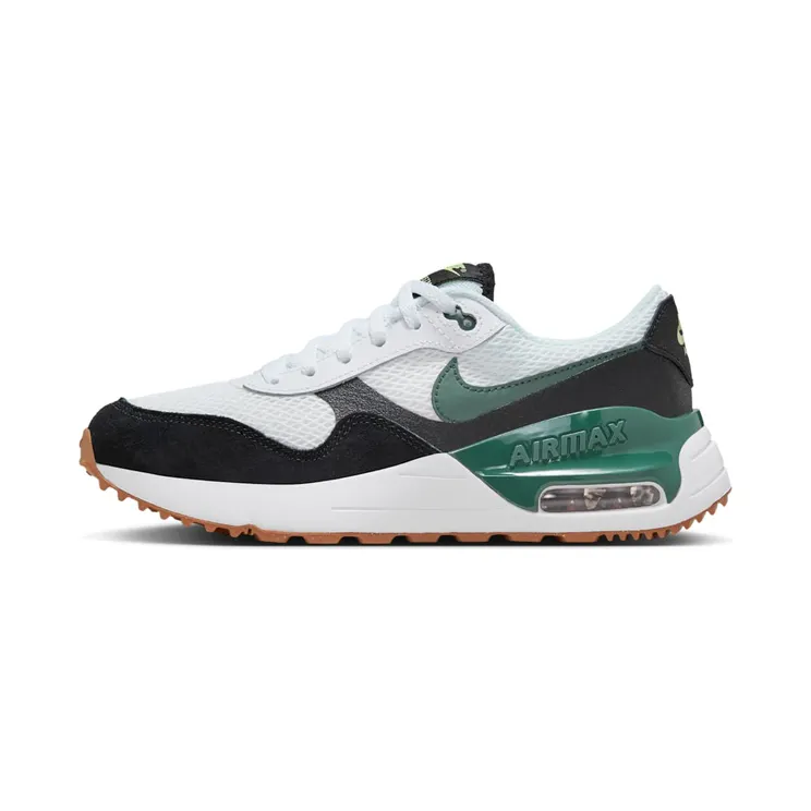 Nike Air Max SYSTM “White / Black / Barely Volt / Vintage Green” (DQ0284-115)