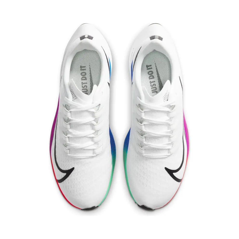 Nike Air Zoom Pegasus 37 White Multi-Color (W) White/Hyper Violet-Spruce Aura-Flash Crimson (BQ9647-103)