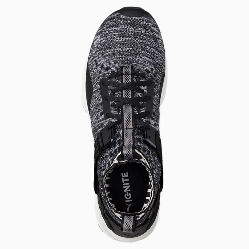 Puma Ignite EvoKnit Black/Quiet Shade-White (189697-01)