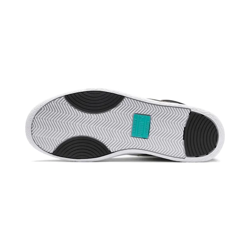 Puma Ralph Sampson Mid OG Black Teal Puma Black/Puma White-Teal (370842-01)