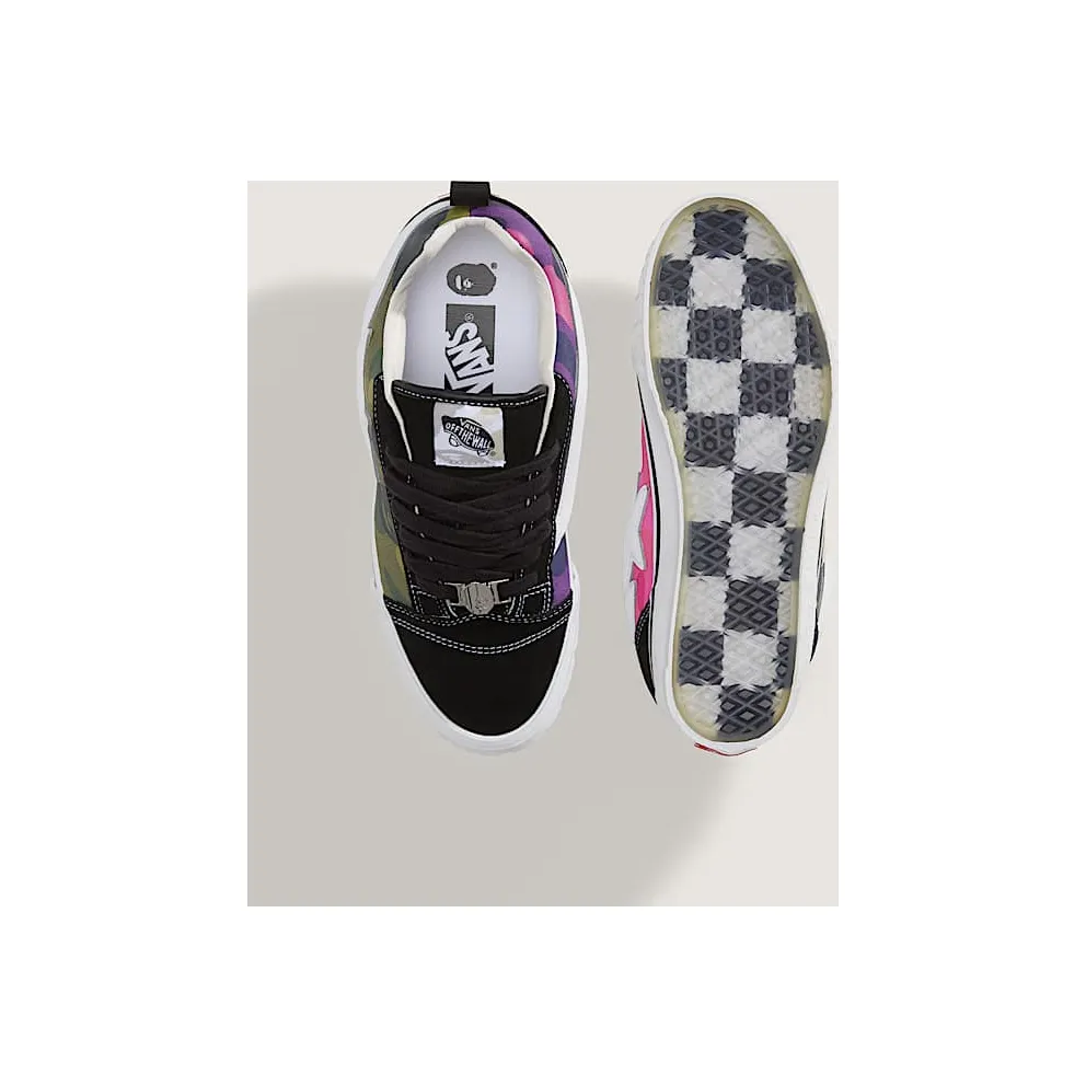 A Bathing Ape x Vans Knu Skool – “Black / Multi” (VN000Z39W09)