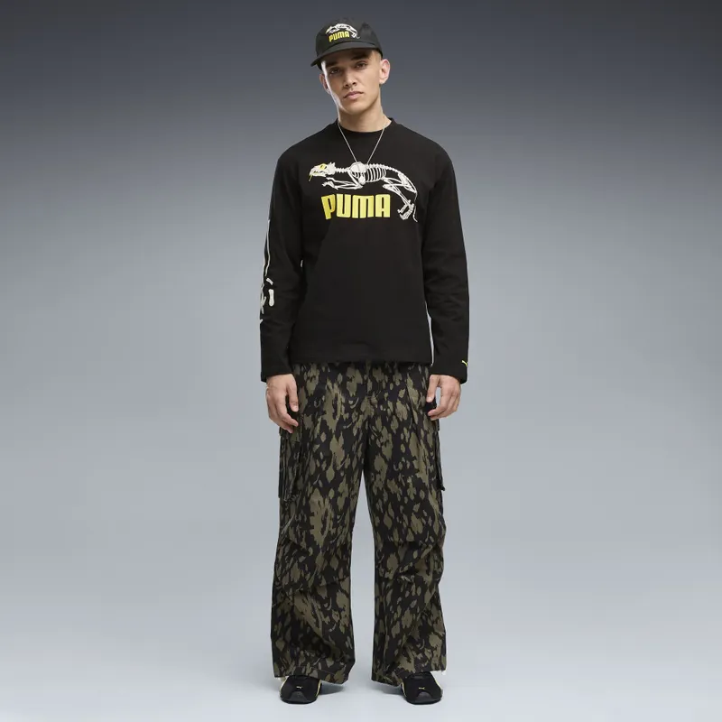 Puma H-Street “Puma Black / Pelé Yellow” (403775_21)