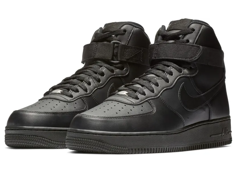 Nike Air Force 1 High 07 Triple Black (CW2290-001)