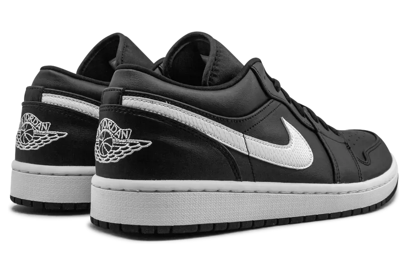 Air Jordan 1 Low GS “WHITE BLACK” (553560-132)