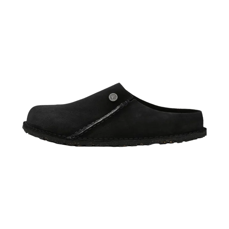 Birkenstock ZERMATT PREMIUM SUEDE LEATHER “Black – Narrow Width” (1025138)