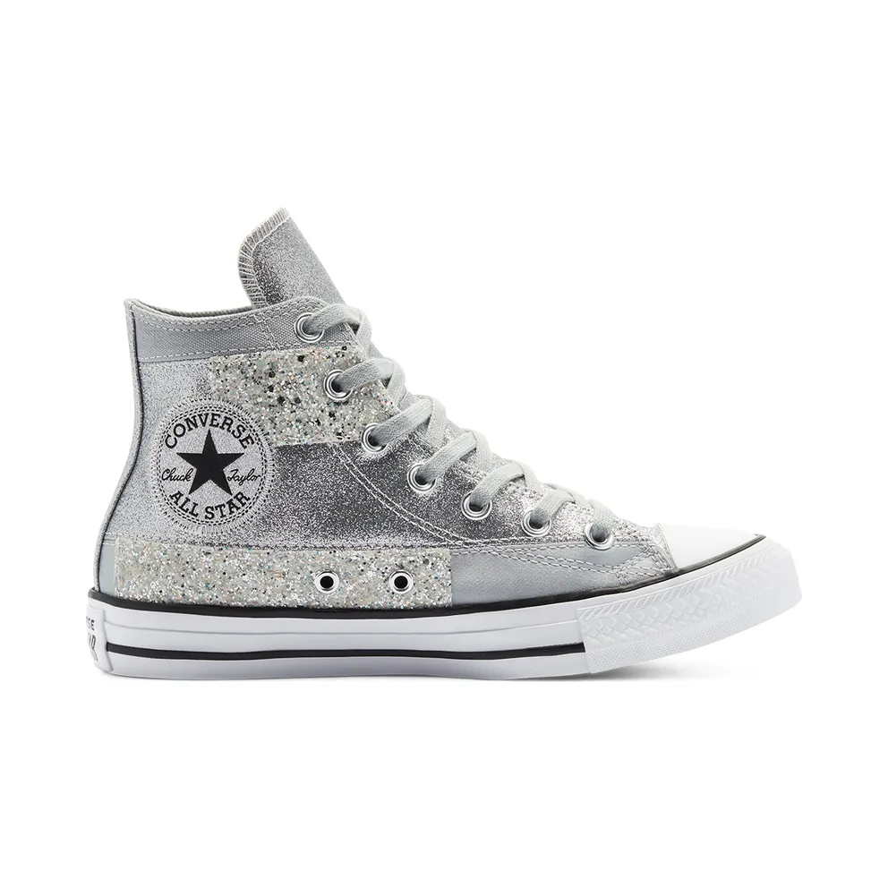 Converse Chuck Taylor All Star High ‘Ash Stone Glitter’ Ash Stone/Black/White (569426C)