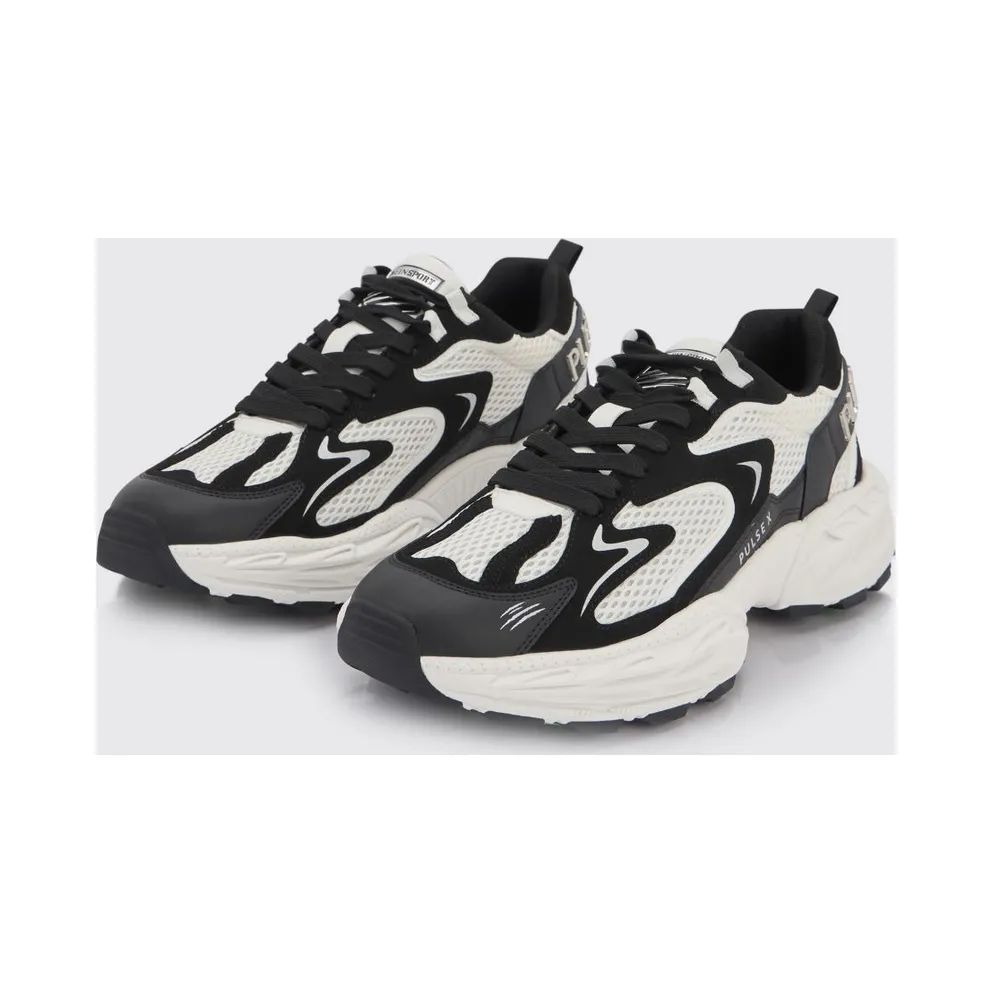 Plein Sport Pulse X Mesh and Leather White 1 (SAFSUSC0931STE003N0102)