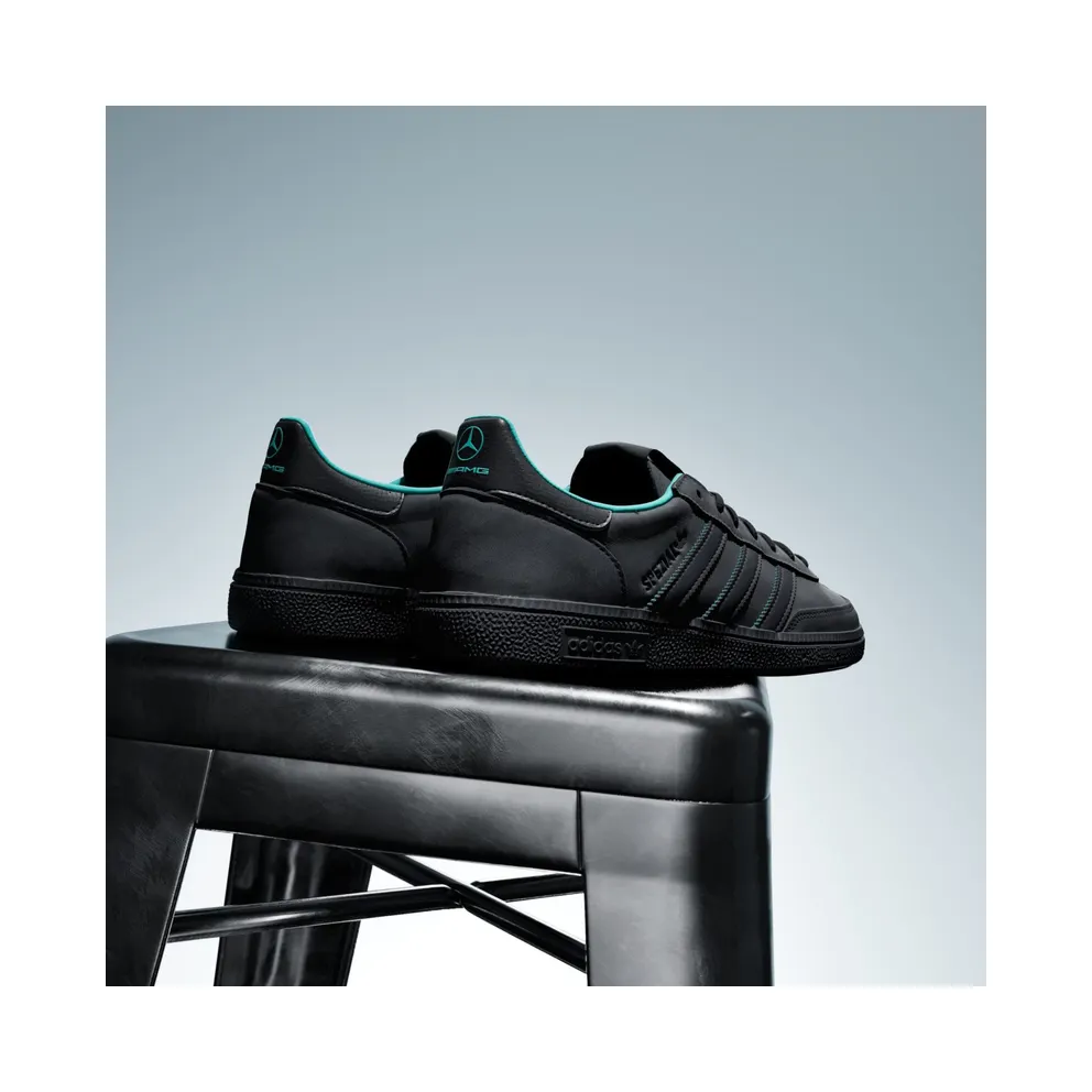 Adidas HANDBALL SPEZIAL MERCEDES Shoes Core Black / Core Black / Semi Mint Rush (KJ1195)