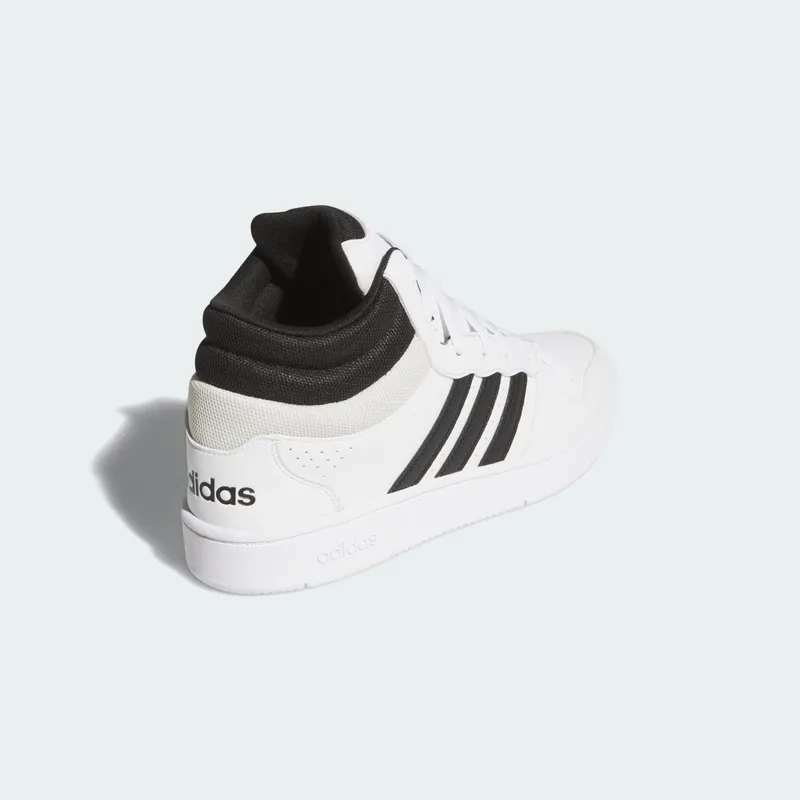 Adidas HOOPS MID CLASSIC Shoes Cloud White / Core Black / Orbit Grey (KI1032)