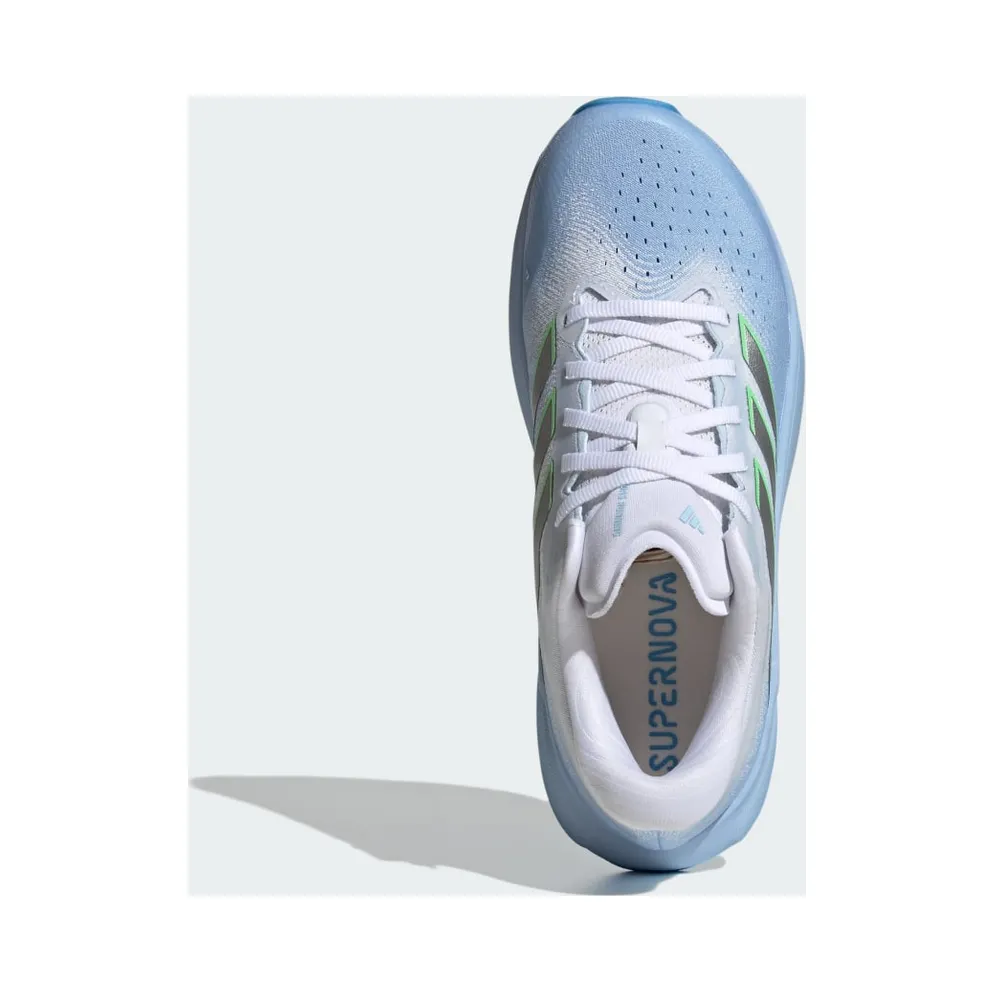 Adidas SUPERNOVA RISE 3 Running Shoes Glow Blue / Silver Metallic / Cloud White (JR1613)