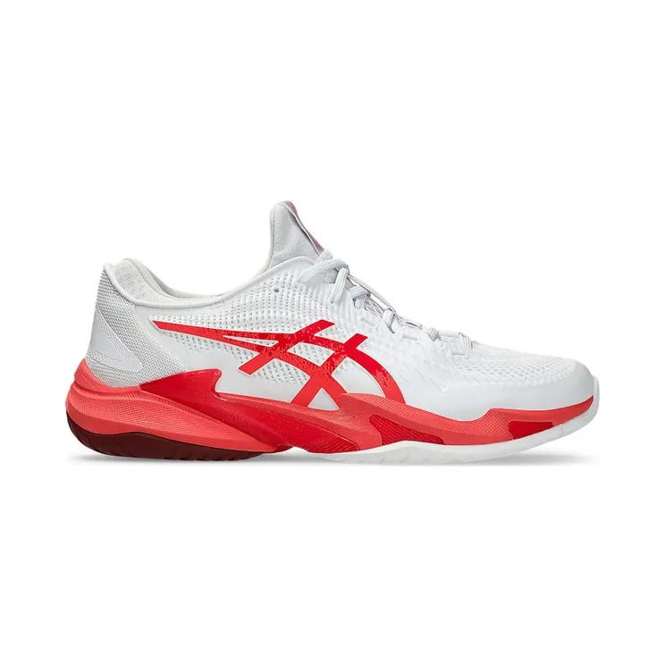 ASICS Court FF 3 Novak White Electric Red (1041A522-966)
