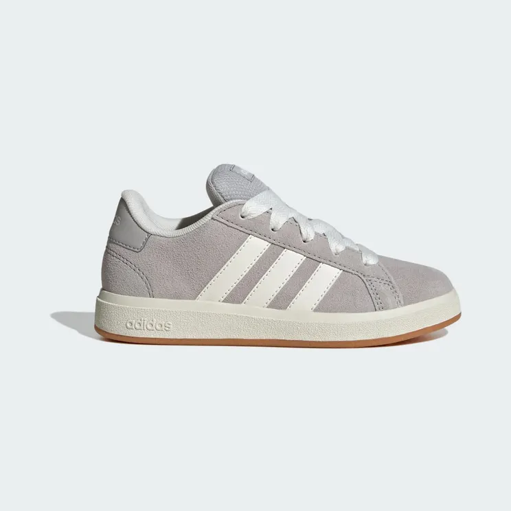 Adidas Grand Court 00s “Grey Two / Off White / Gum” (JH6179)
