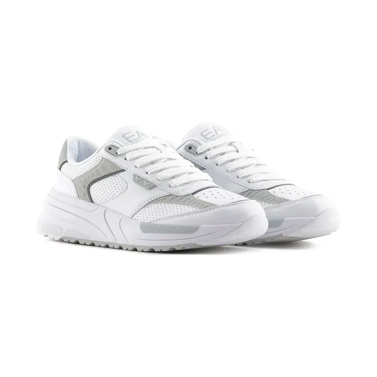Ea7 Emporio Armani Triple White / Silver (7X000360AF19082M00769)