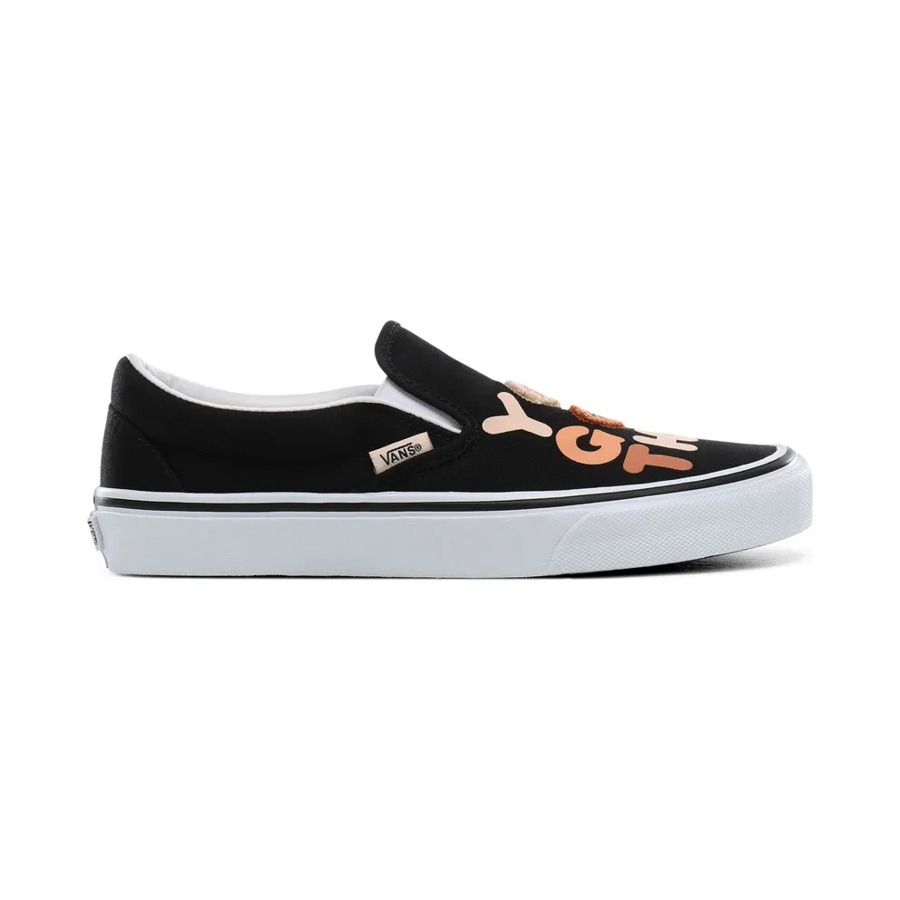Vans Classic Slip-On ‘Breast Cancer Awareness – You Got This’ Black/True White (VN0A4BV3T4U)