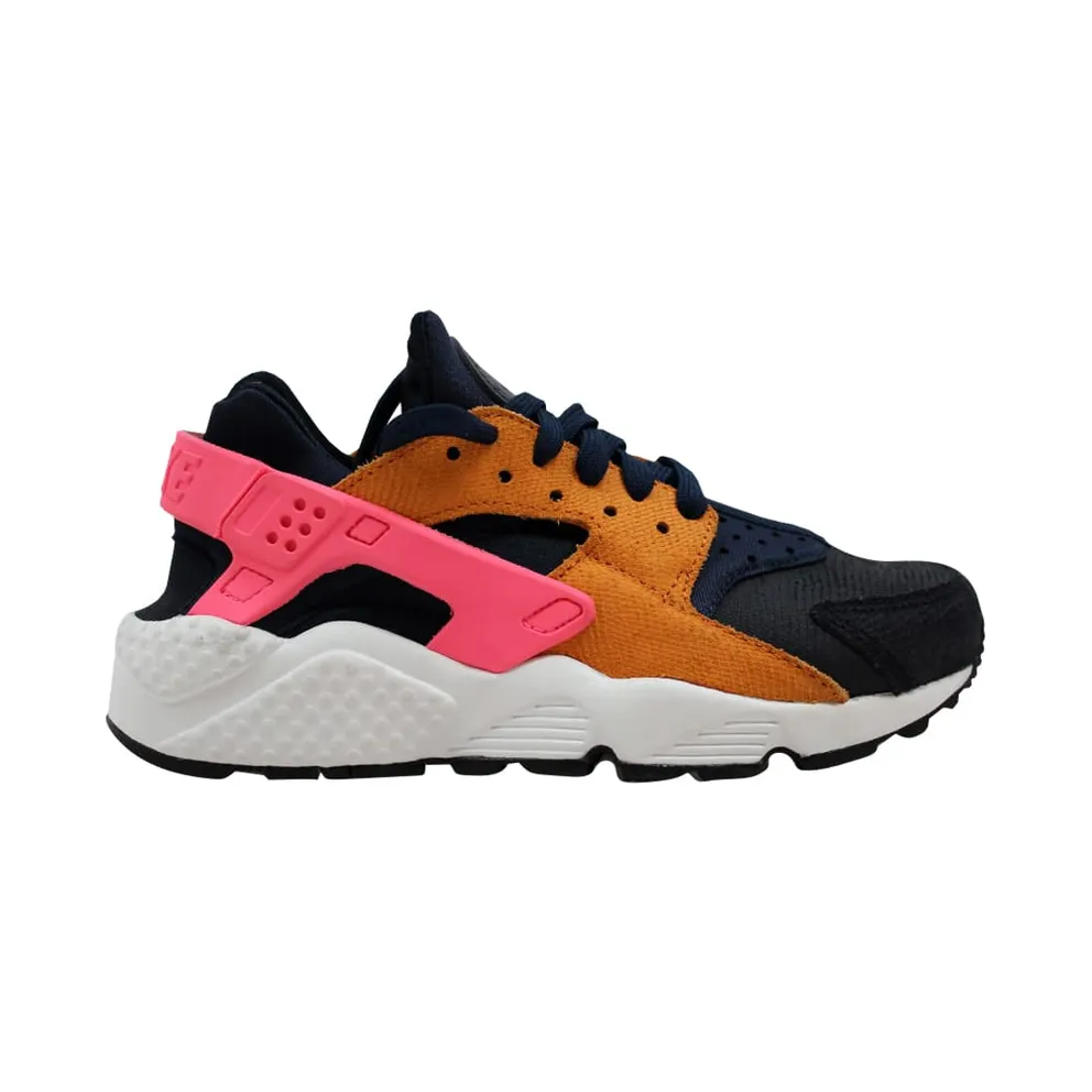 Nike Air Huarache Run Premium Obsidian/Black-Sunset-Digital Pink (W)