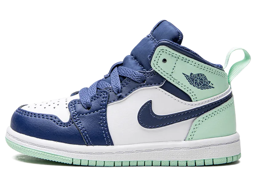 Air Jordan 1 Mid Mystic Navy (TD) (640735-413)