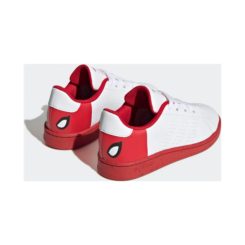 Adidas adidas x Marvel Advantage Spider-Man Lace Cloud White / Cloud White / Better Scarlet (HQ8838)