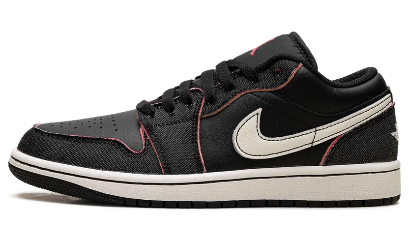 Air Jordan 1 Low SE “Black/Black/Racer Pink/Pale Ivory” (IR0842-010)
