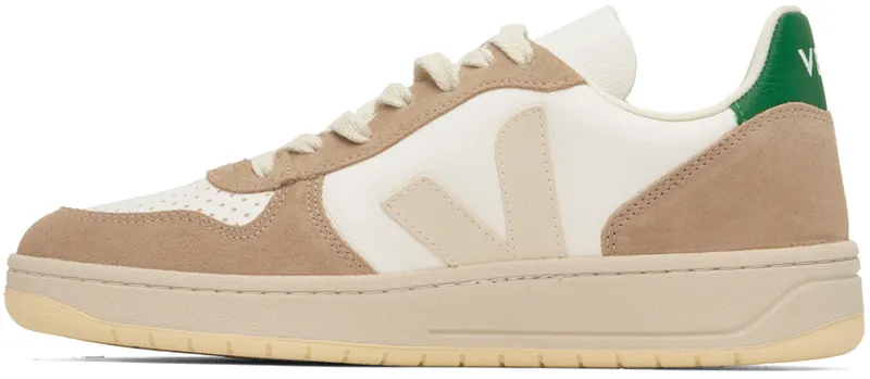 VEJA V-10 “White/Tan” (VX0502961)