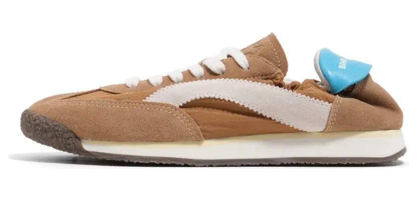 Bimba Y Lola Honey 13 06 aus Wildleder und Nylon “Brown” (261BZ130610108)