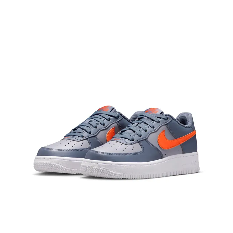 Nike Air Force 1 Low GS “Cement Grey Light Carbon Orange” (CT3839-008)