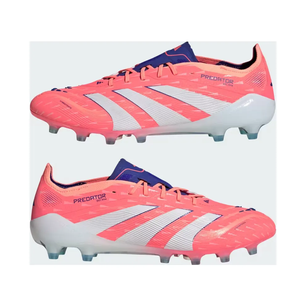 adidas Predator Elite Artificial Grass Boots “Signal Coral / Cloud White / Beam Orange” (JS4323)