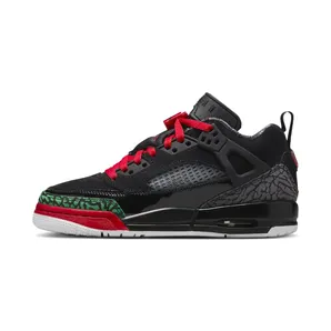 Jordan Spizike Low OG (2025) “Black / Classic Green / White / Varsity Red” (FQ3950-060)