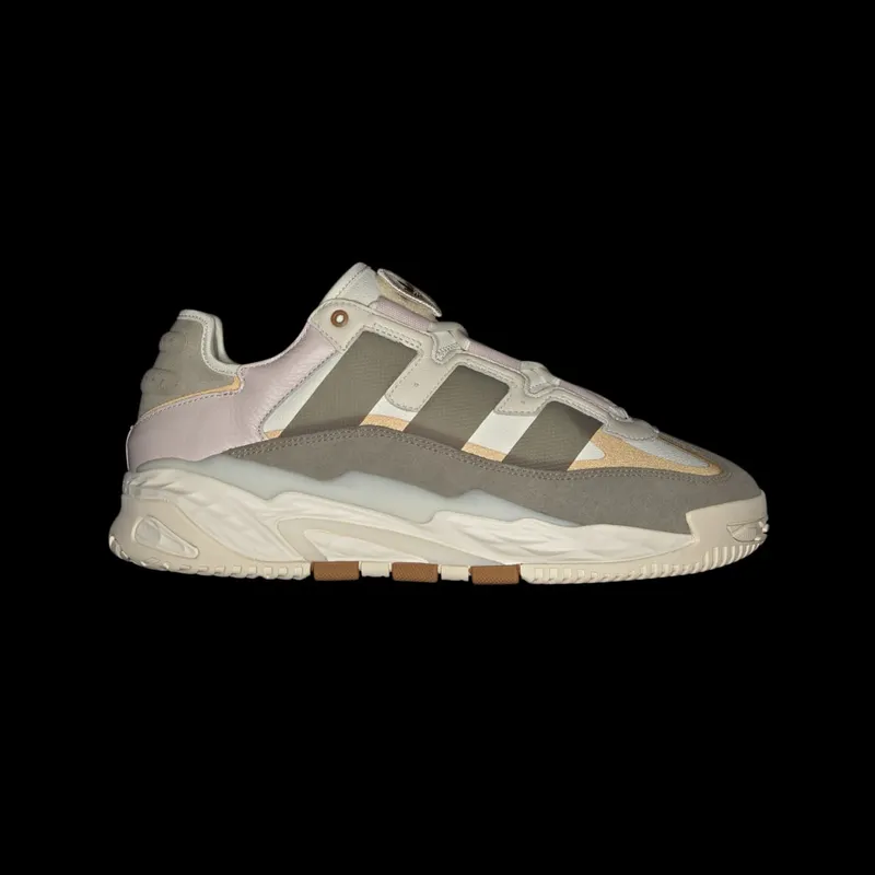 Adidas Niteball Shoes Off White / Silver Pebble / Mesa (ID1119)