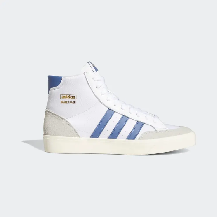 adidas Basket Profi Cloud White / Cream White / Crew Blue (FX8323)