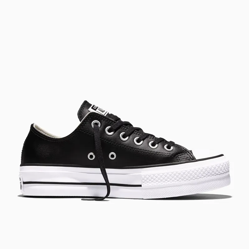 Converse Chuck Taylor All Star Platform Clean Leather Low-Top (561681C)