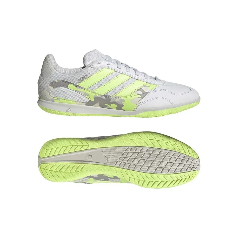 adidas Super Sala III Indoor Football Boots “Crystal White / Hi-Res Yellow / Off White” (KJ6597)