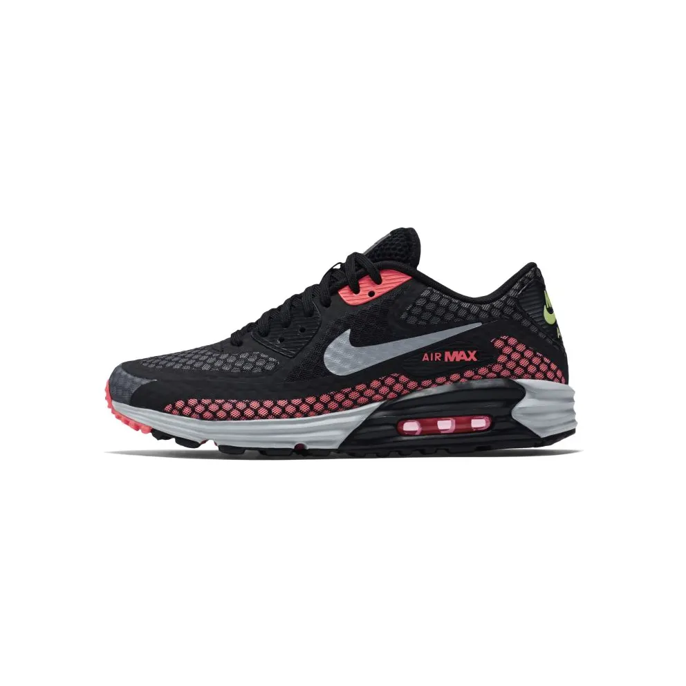 Nike Air Max Lunar 90 Black Silver Hot Lava (724078-002)