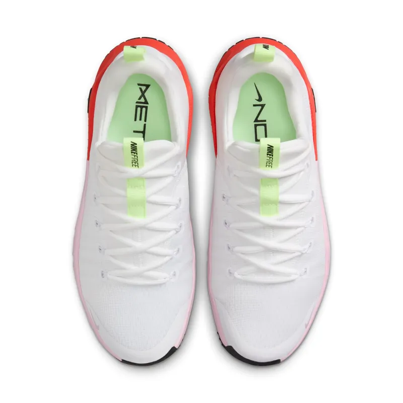Nike Free Metcon 6 “White Barely Volt Bright Crimson Pink Foam” (IB4526-100)