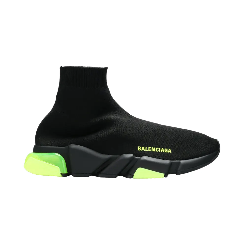 Balenciaga Speed Trainer Clearsole Yellow Fluo