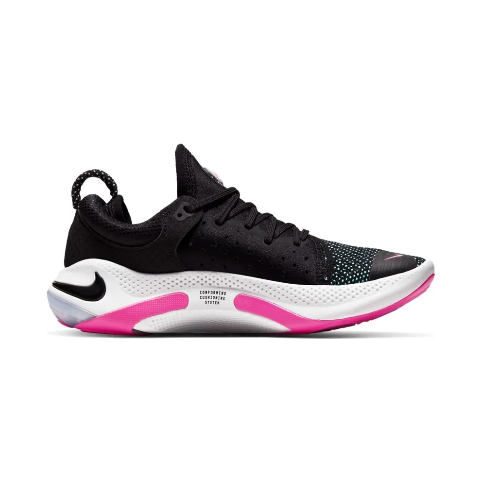 Nike Joyride Run Flyknit Black Pink Blast (W) Black/Pink Blast/Pure Platinum (CT1575-001)