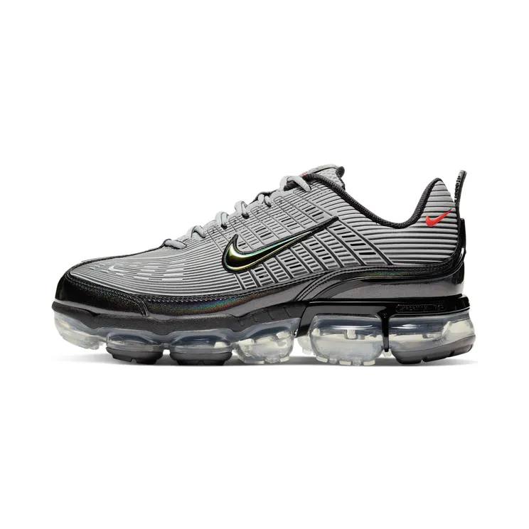 Nike Air VaporMax 360 “Metallic Silver / Metallic Dark Grey / Black / Max Orange” (CK2718-004)
