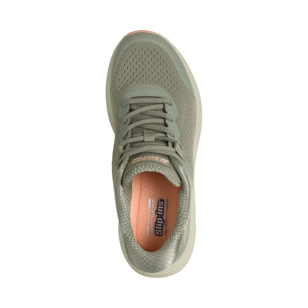 Skechers Slip-ins: BOBS Skillz – Too Essential Sneaker Olijf