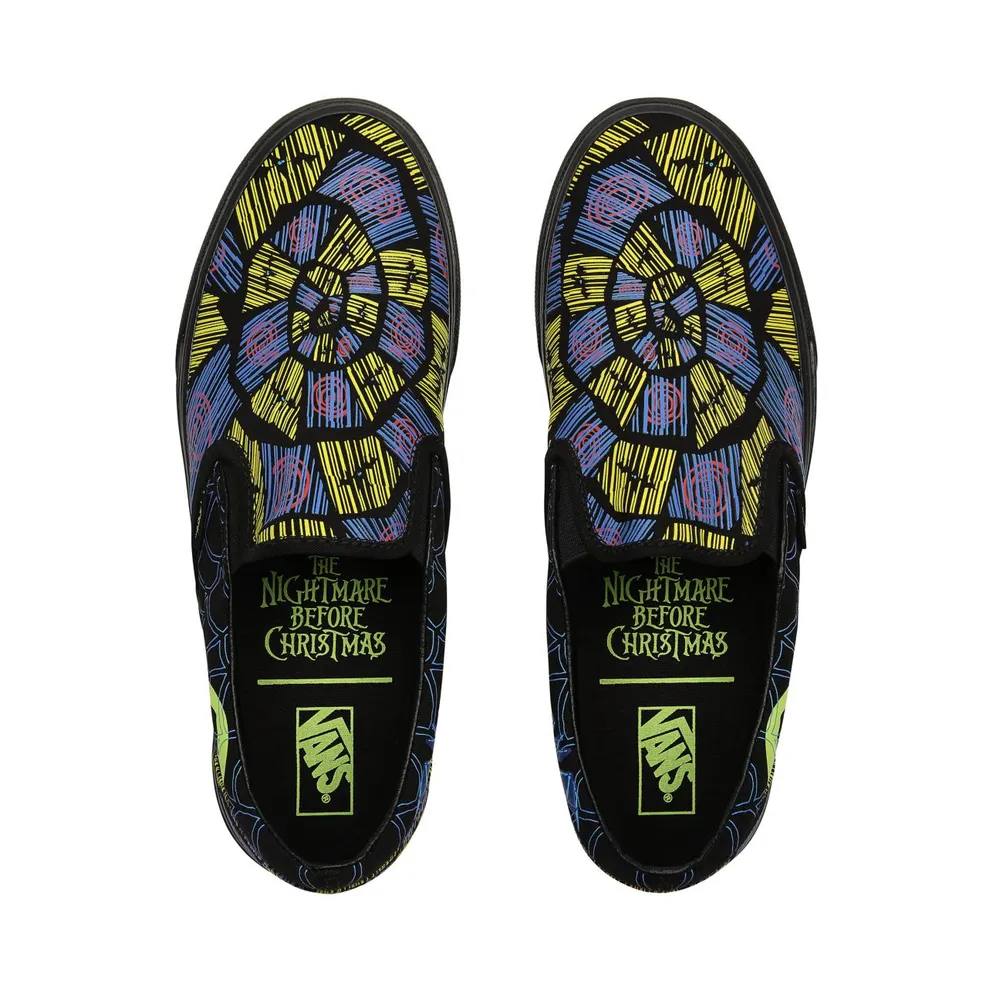 Vans The Nightmare Before Christmas x Classic Slip-On ‘Oogie Boogie’ Black/Multi (VN0A4BV3TA5)