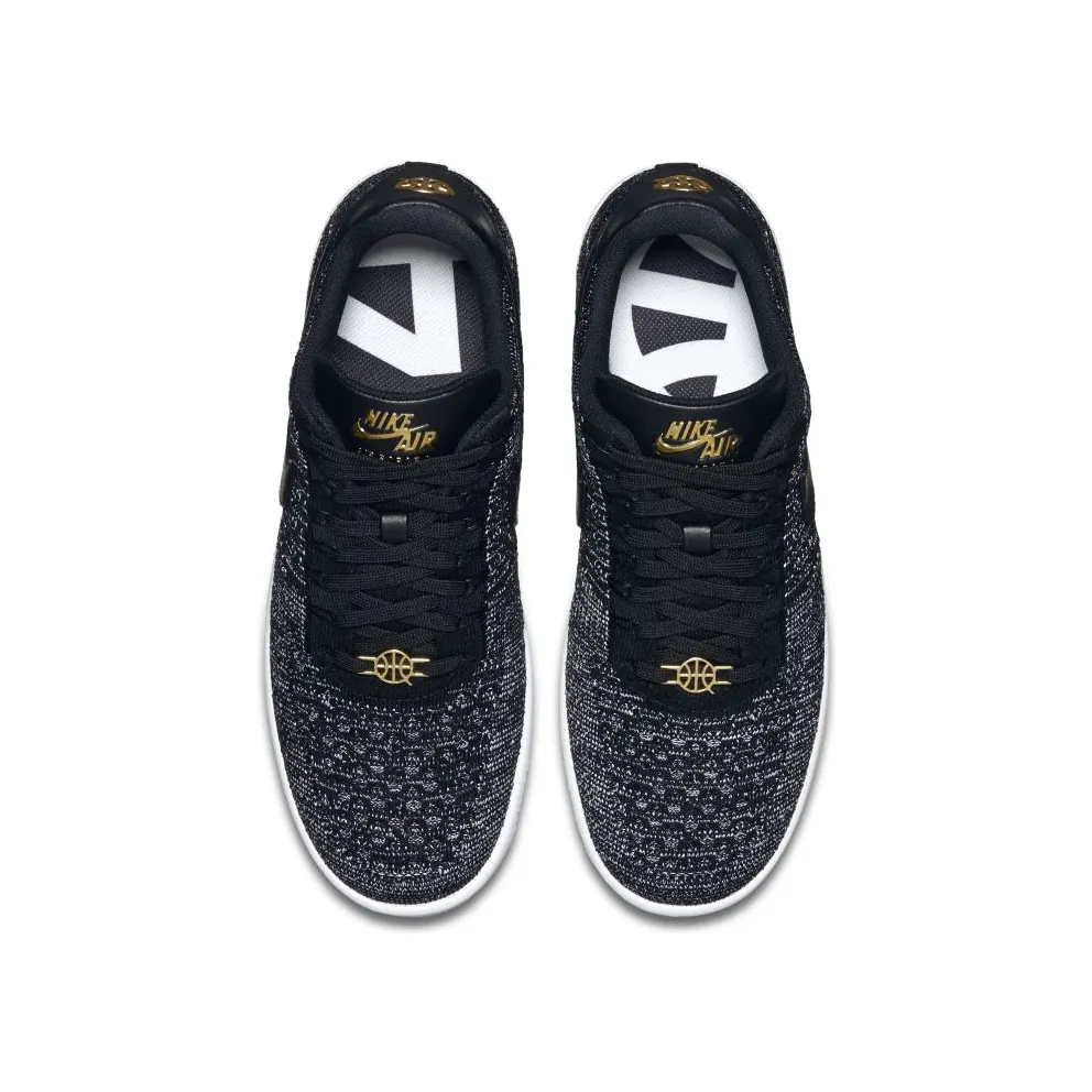 Nike Air Force 1 Low Flyknit Quai 54 Black/White-Black (853880-001)