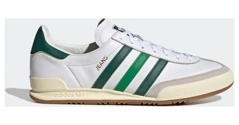 adidas Jeans Schuh Cloud White / Collegiate Green / Crystal White (GW5755)