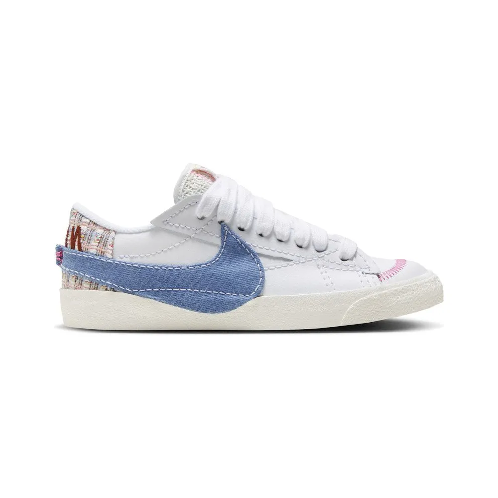 Nike Blazer Low 77 Jumbo Denim Swoosh Boucle (FJ7741-141)