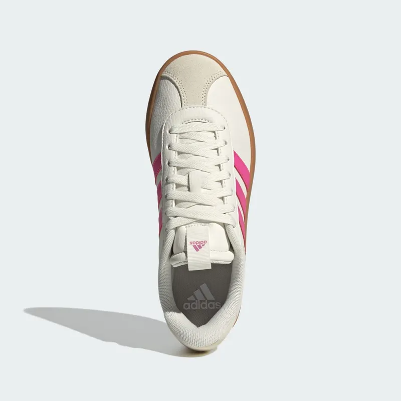 Adidas VL Court 3.0 Core White / Pulse Magenta / Gold Metallic (JP5347)