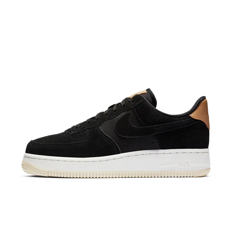 Nike Air Force 1 Low Black Cream (W) Black/Black-Summit White-Vachetta Tan (896185-006)