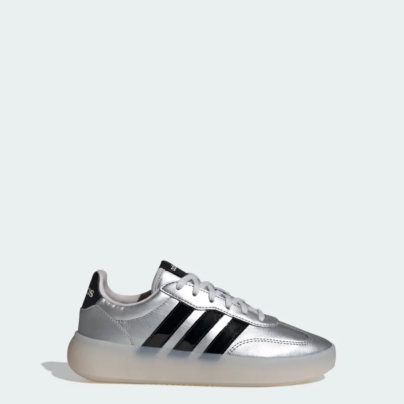 Adidas BARREDA DECODE Shoes Silver Metallic / Core Black / Chalk White (JR7224)