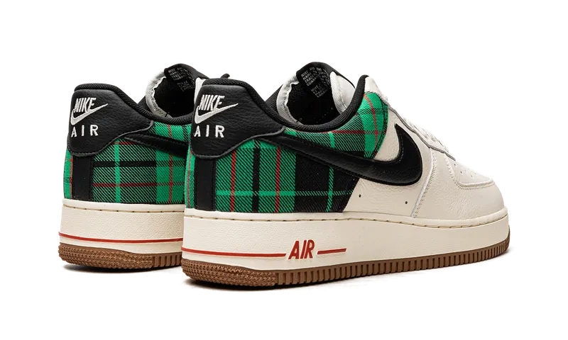 Nike Air Force 1 Low ’07 LX “Plaid Pale Ivory Stadium Green” (DV0791-100)