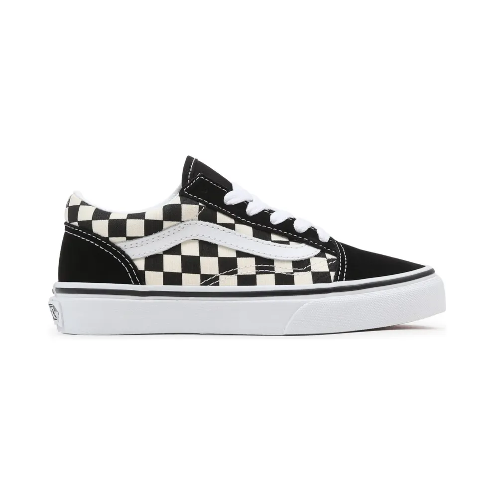 Vans Old Skool Primary Check (PS) Black/White (VN0A38HBP0S)
