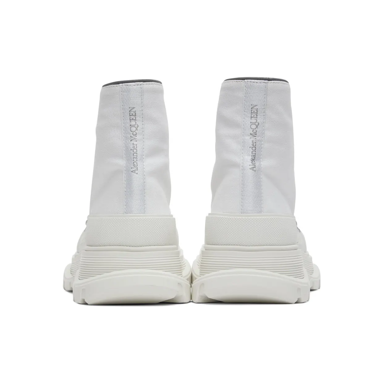 Alexander McQueen White Tread Slick High Sneakers (705663W4TG9) (2)