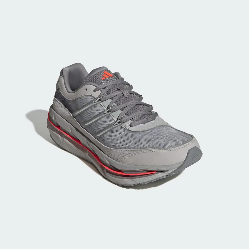 Adidas Adistar HRMY Grey Two / Silver Metallic / Solar Red (JQ8744)