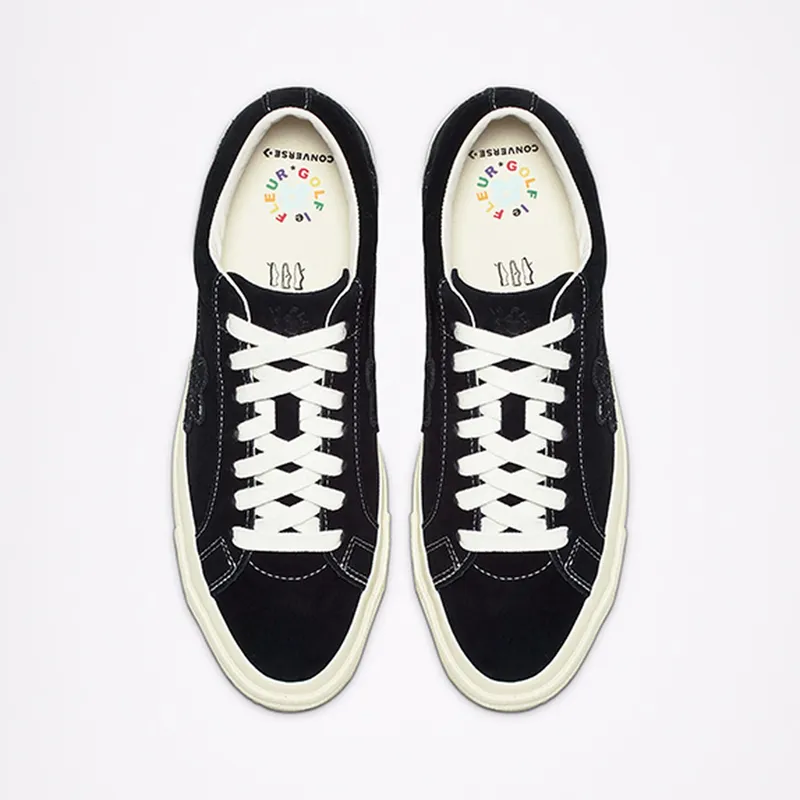 Converse One Star Ox Tyler the Creator Golf Le Fleur Mono (Black) Black/White (162129C)