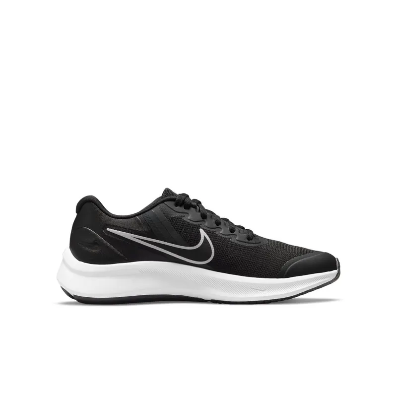 Nike Star Runner 3 Older Kids’ Road Running Black 50% Sustainable Materials (DA2776-003)